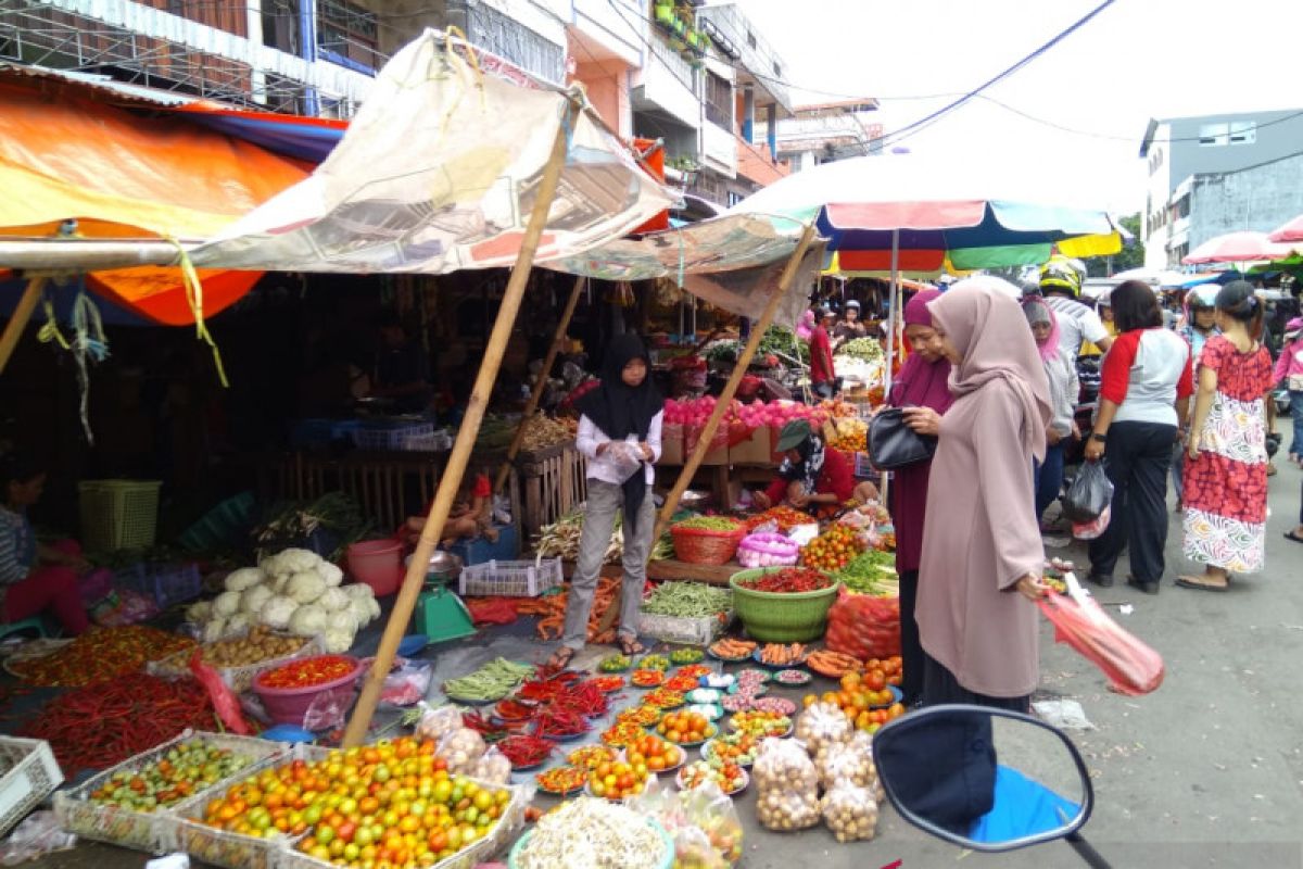 Harga sembako naik tipis jelang Imlek di Makassar