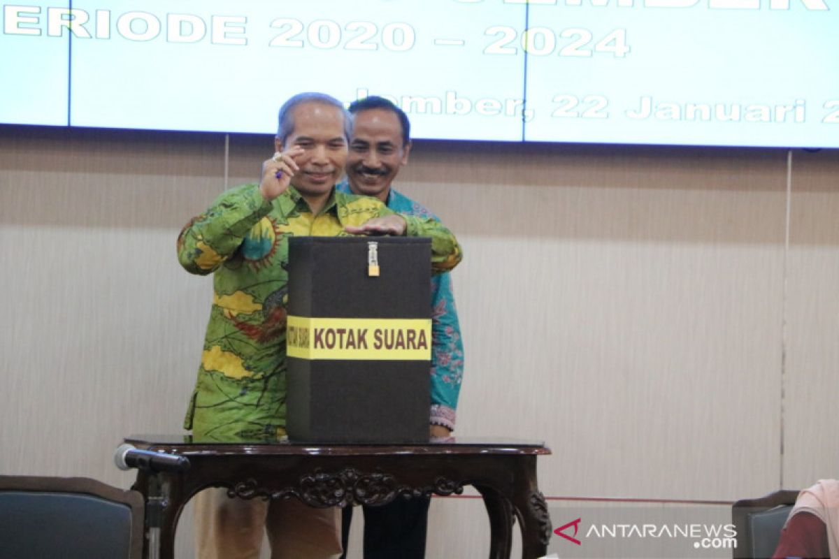 Iwan Taruna terpilih sebagai Rektor Universitas Jember 2020-2024