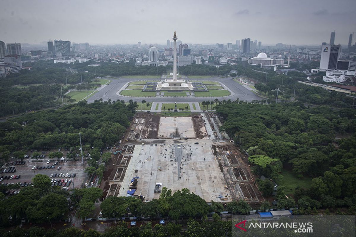 Penebangan pohon Monas tanggung jawab Dinas Cipta Karya