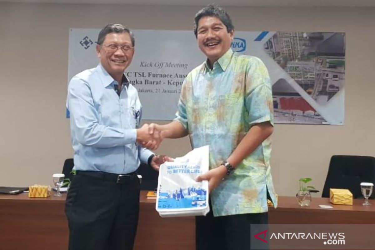 PT Timah membangun smelter teknologi terbaru di Bangka Barat