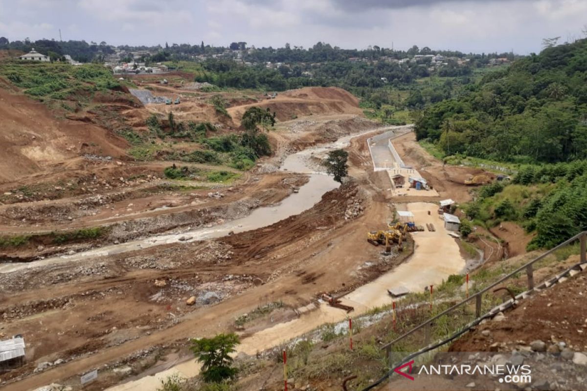 Pembebasan lahan sempat hambat pembangunan Bendungan Ciawi