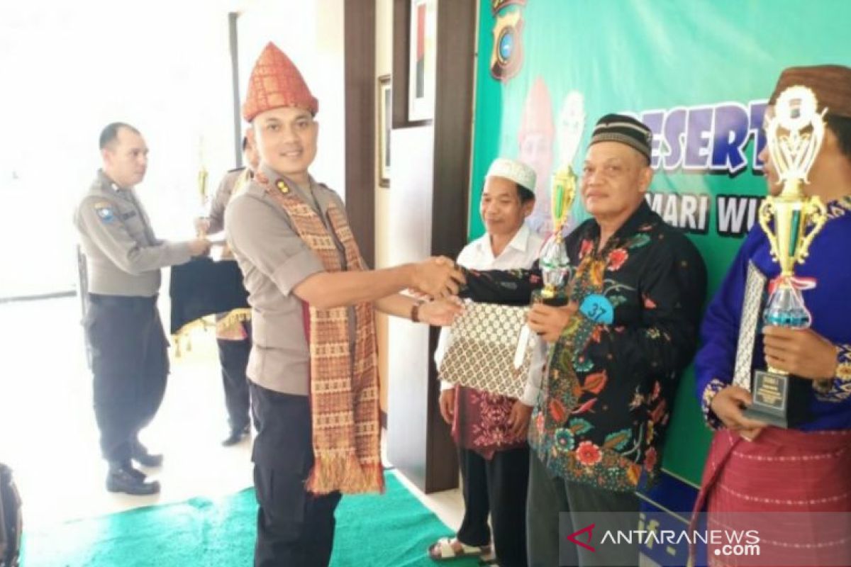 Polres Bangka Selatan gelar lomba pantun lestarikan budaya melayu