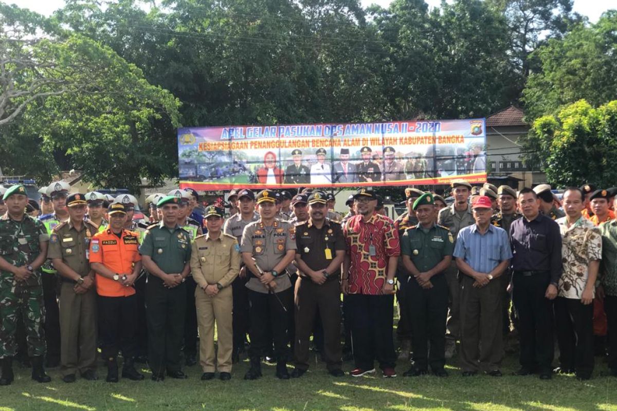 125 personel Polres Bangka disiapkan penanganan bencana alam