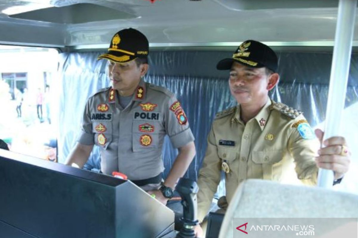 Kapolres Bangka cek personel dan sarana Operasi Aman Nusa II