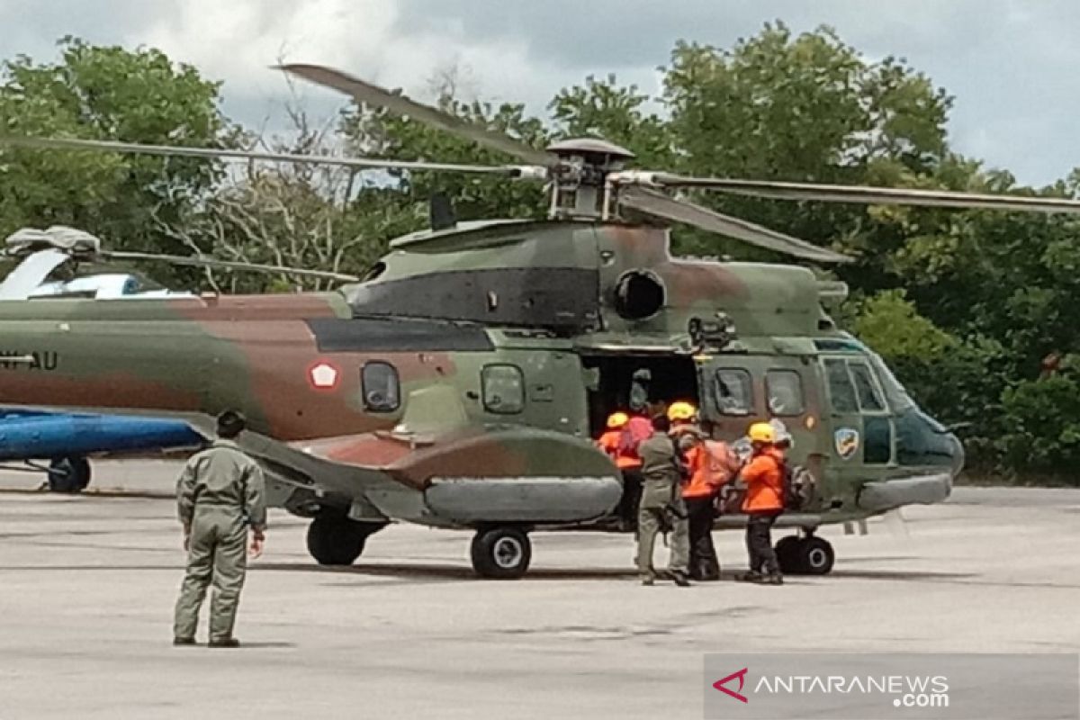 Helikopter TNI AU dukung pencarian TKI korban kecelakaan kapal di Riau