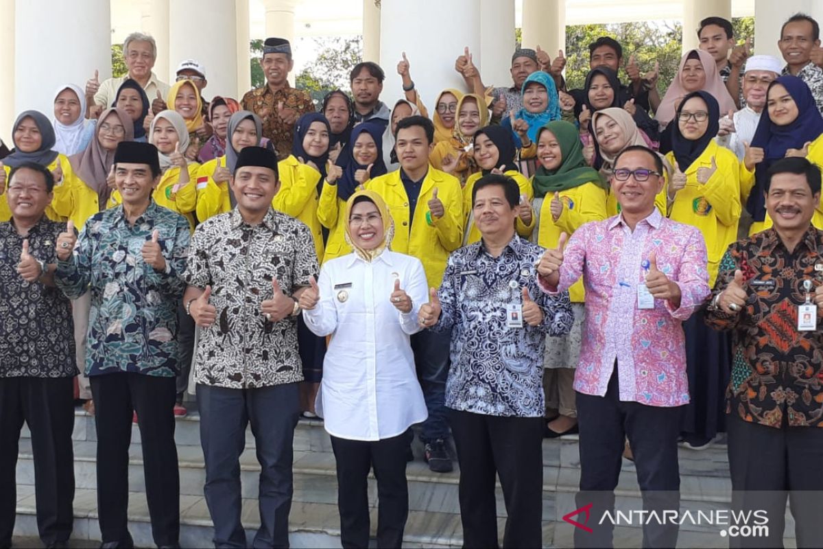 Bahrul Ulum berikan motivasi kepada mahasiswa Kabupaten Serang