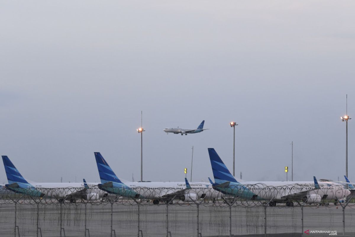 Jelang Imlek 2020, Garuda Indonesia belum ada lonjakan penumpang (video)