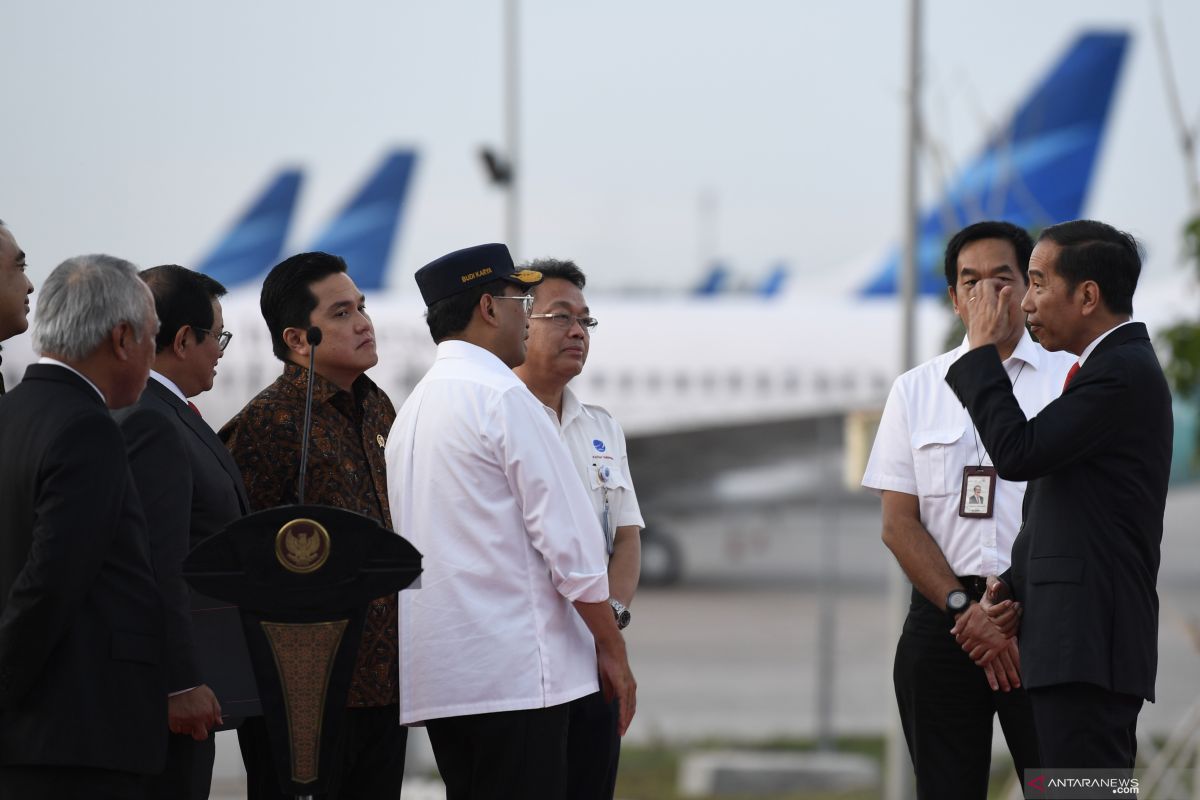 Jokowi minta Terminal 4 Bandara Soekarno-Hatta segera dibangun