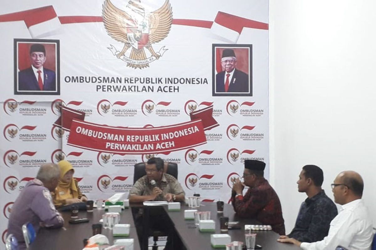 Ombudsman: Pelayanan publik sejumlah daerah di Aceh masih zona merah