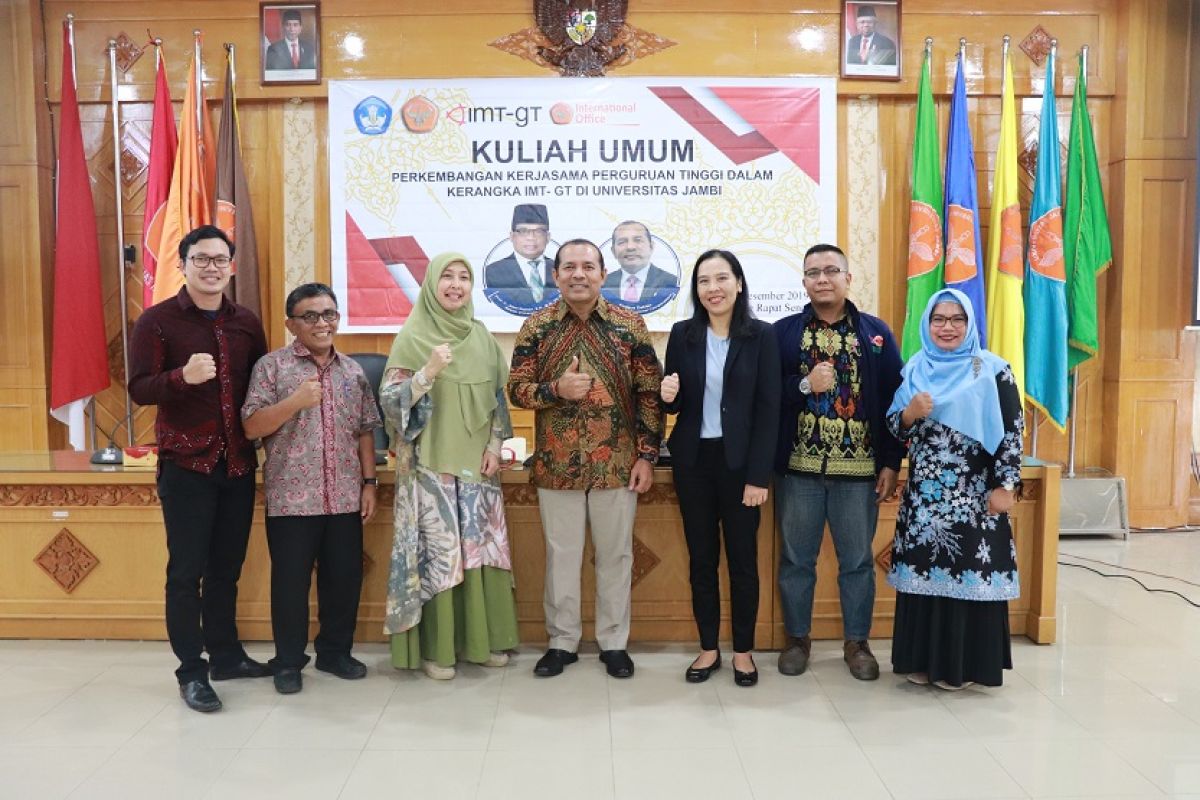 UPT Layanan Internasional Unja gelar kuliah umum IMT-GT