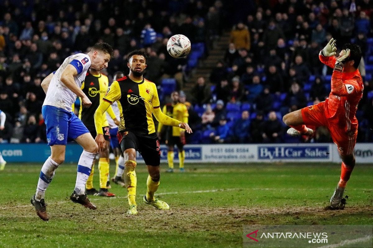 Piala FA  - Watford dijungkalkan Tranmere dalam laga ulang putaran ketiga