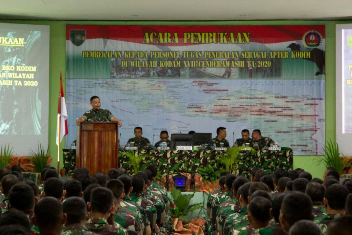 Satgas Apter dibekali informasi dan pemahaman tentang situasi Papua