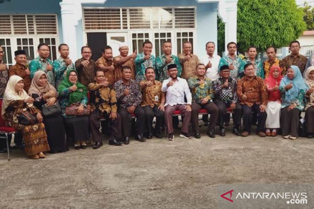 Wabup Muslizar terima kunjungan puluhan Kepala SMA/SMK se-Abdya