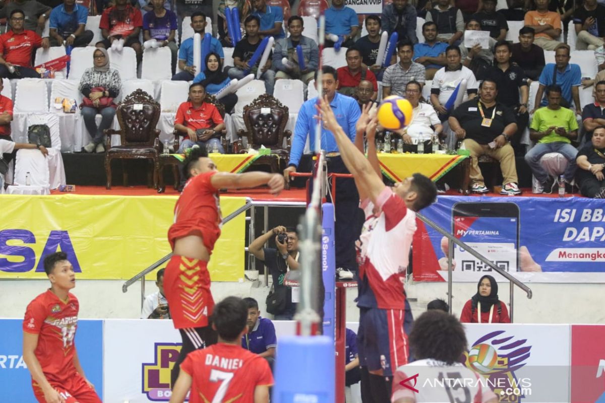 Samator kalahkan Jakarta Garuda pada laga pembuka Proliga 2020