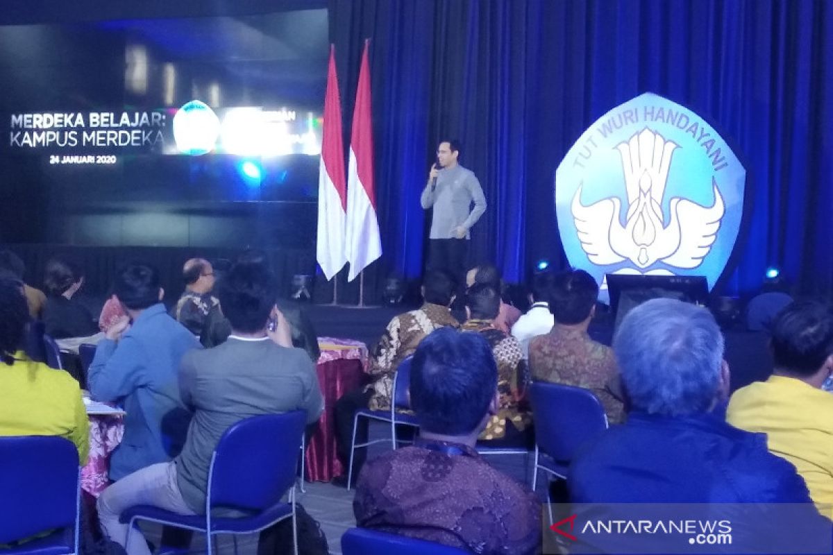 Mendikbud luncurkan kebijakan Kampus Merdeka