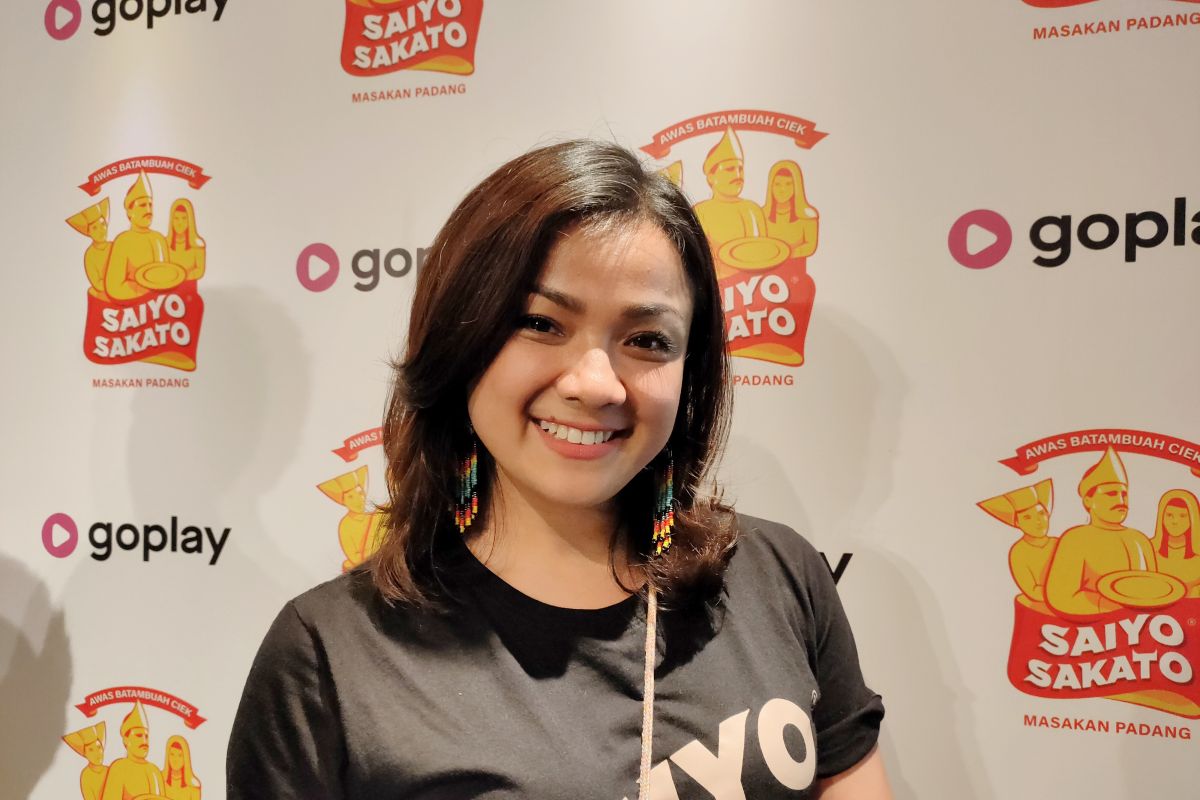 Nirina Zubir senang dapat peran antagonis dalam "Saiyo Sakato"