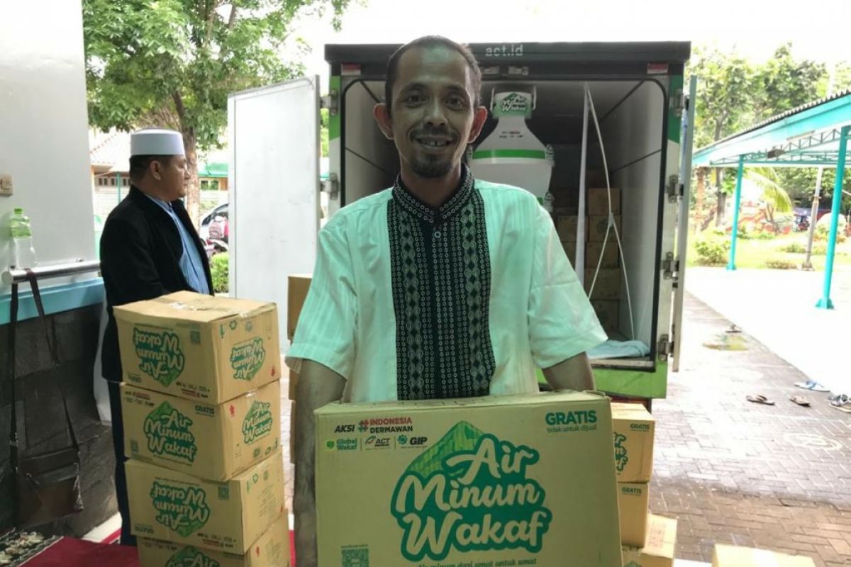 Global Wakaf - ACT hadirkan air minum wakaf di masjid Jakarta