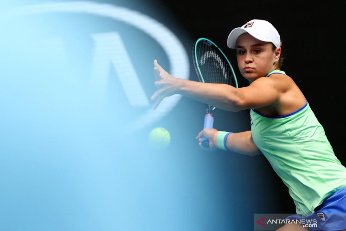 Ke putaran empat Australia Open, Barty sebut mainkan laga terbaiknya