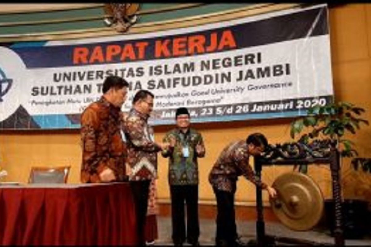 Akselerasi Guru Besar, menuju UIN STS Jambi kampus internasional