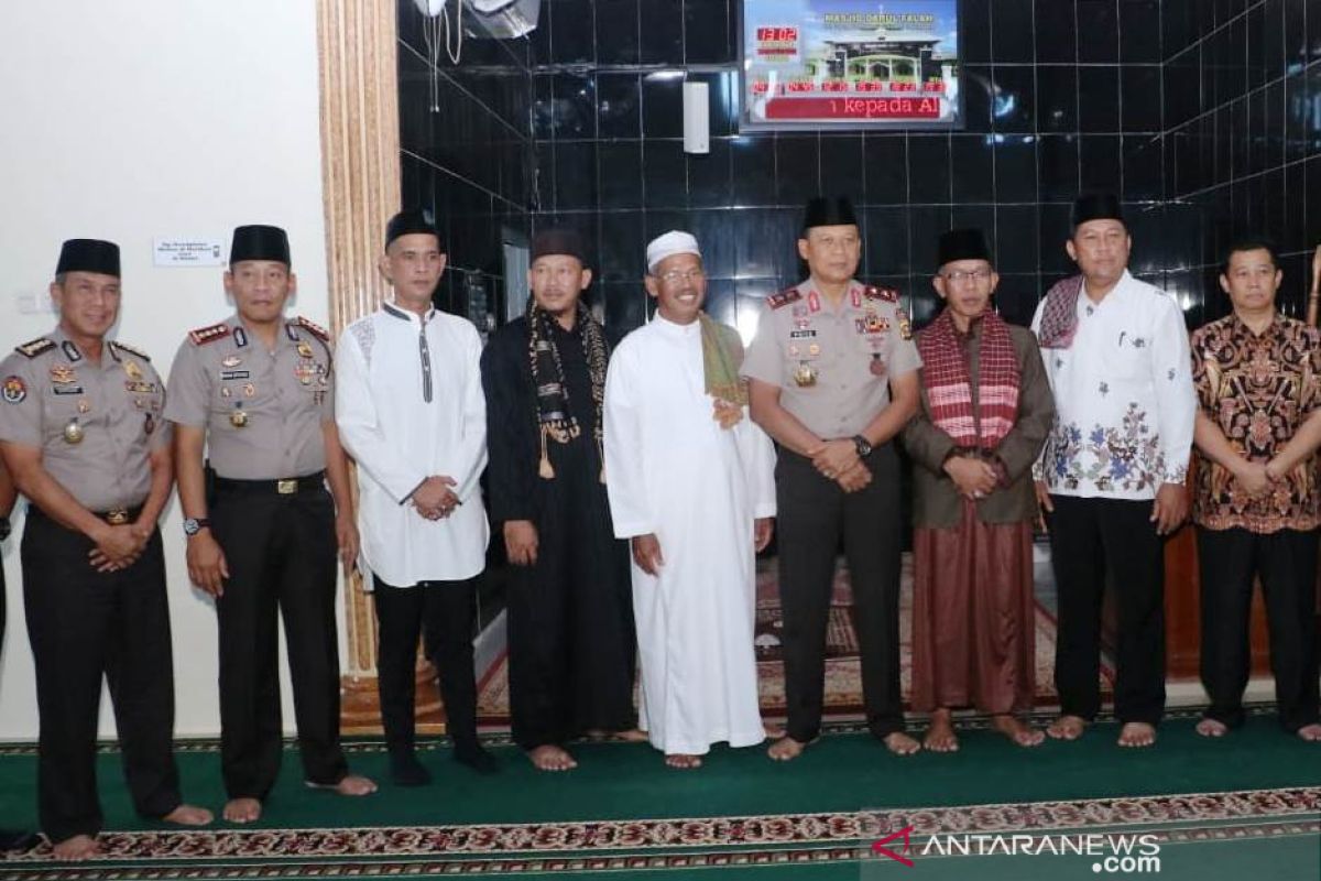 Polda Sumsel libatkan jamaah masjid  cipta kondisi kamtibmas