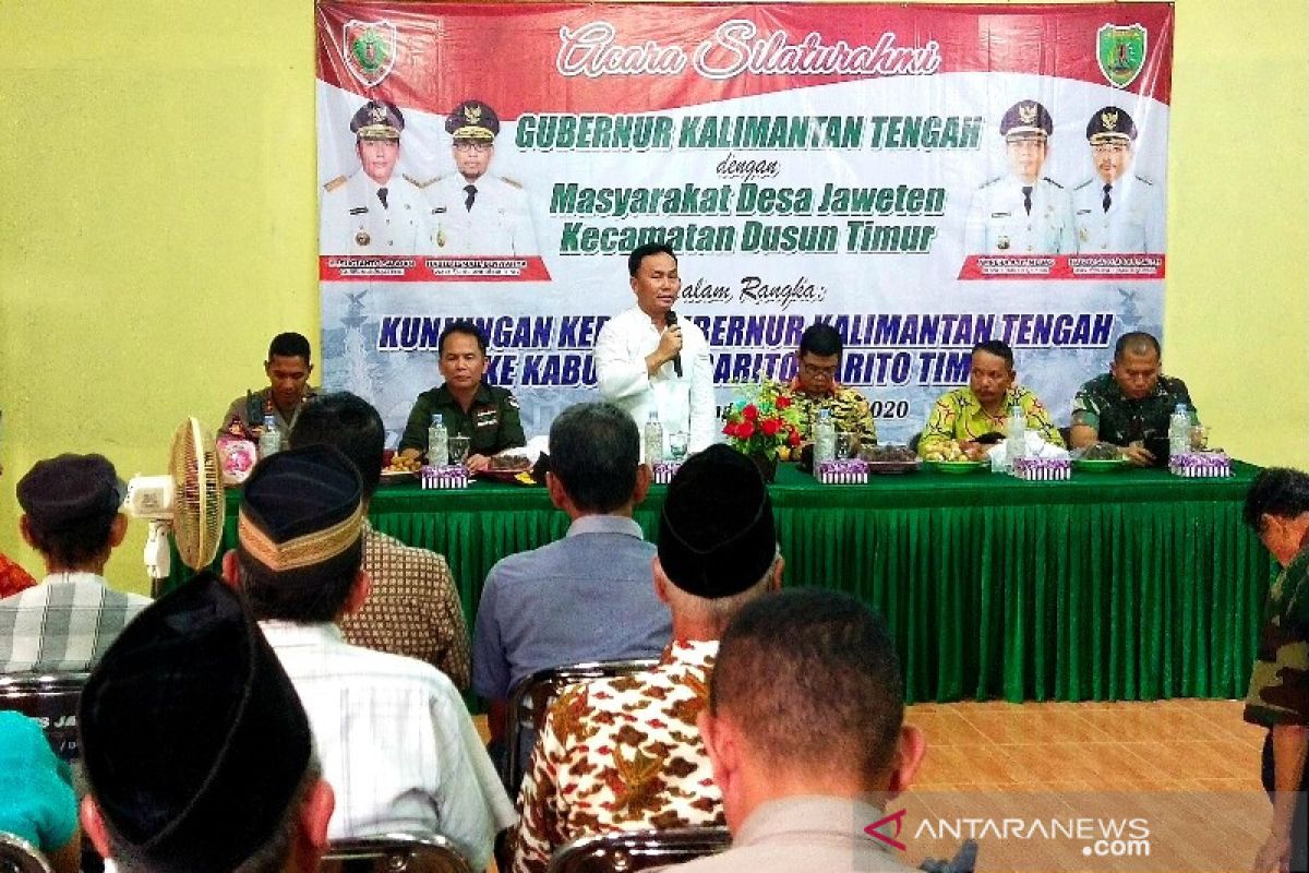 Gubernur tegaskan jalan eks Pertamina di Bartim wajib kembali ke daerah