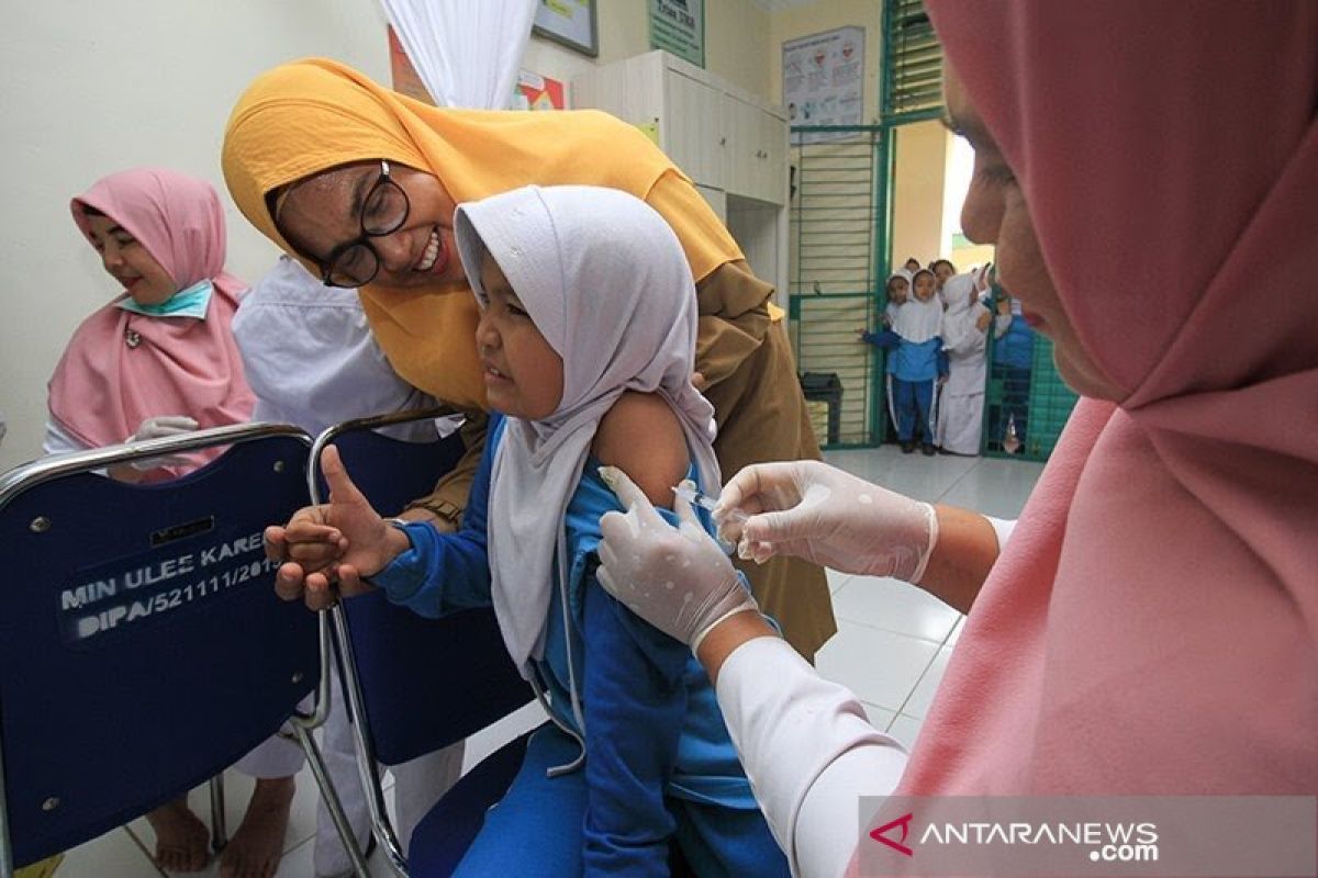 51 persen anak-anak di Aceh belum dapatkan imunisasi dasar