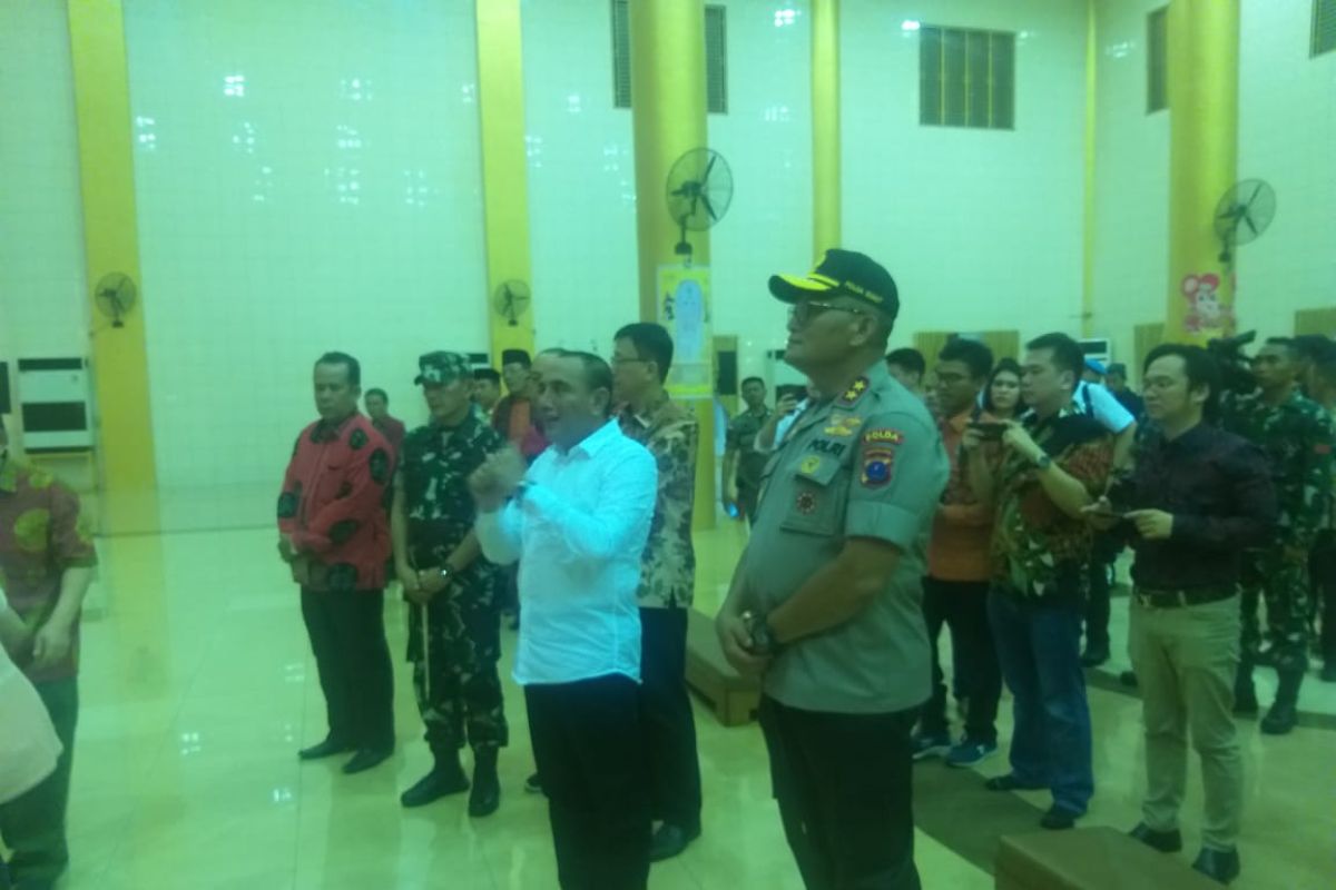 Gubernur Sumut ucapkan salam Imlek di Wihara Setia  Budi