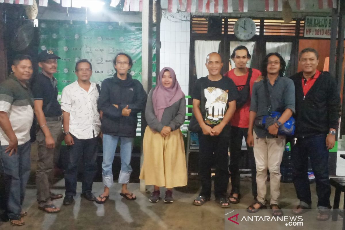 Dandim Barabai silaturrahmi dengan awak media