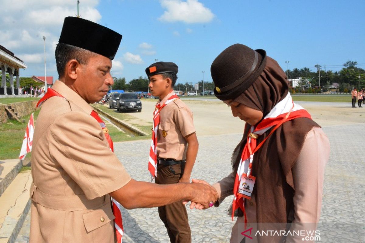 Ratusan peserta ikut kompetisi pesta siaga di Aceh Timur