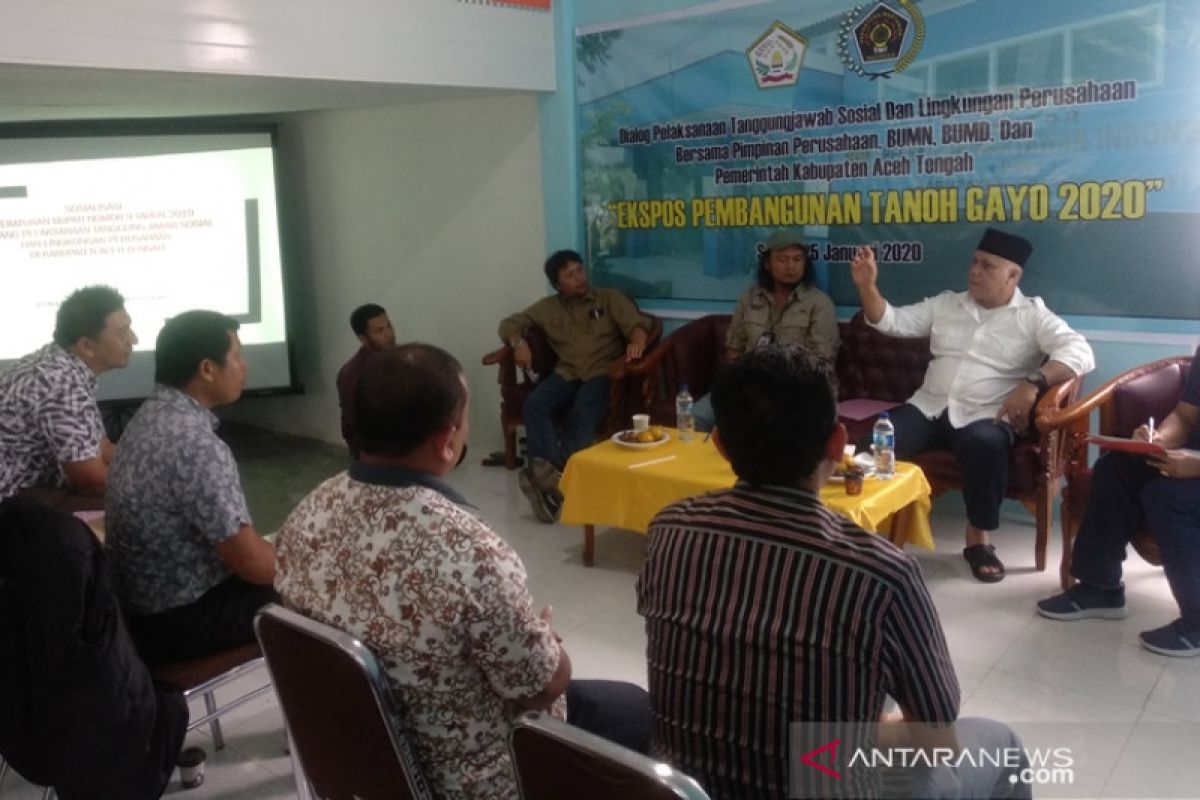 Pemkab Aceh Tengah minta perusahaan daerah laporkan setiap kegiatan CSR