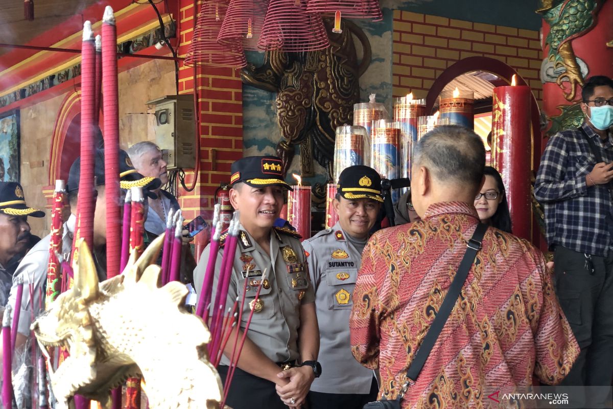 Polisi terjunkan 100 personel amankan perayaan Imlek di  Kota Malang