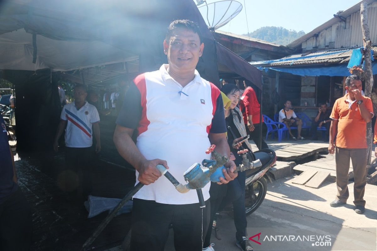 PDAM Tirta Nauli Sibolga gratiskan penyambungan air dan meteran bagi korban kebakaran