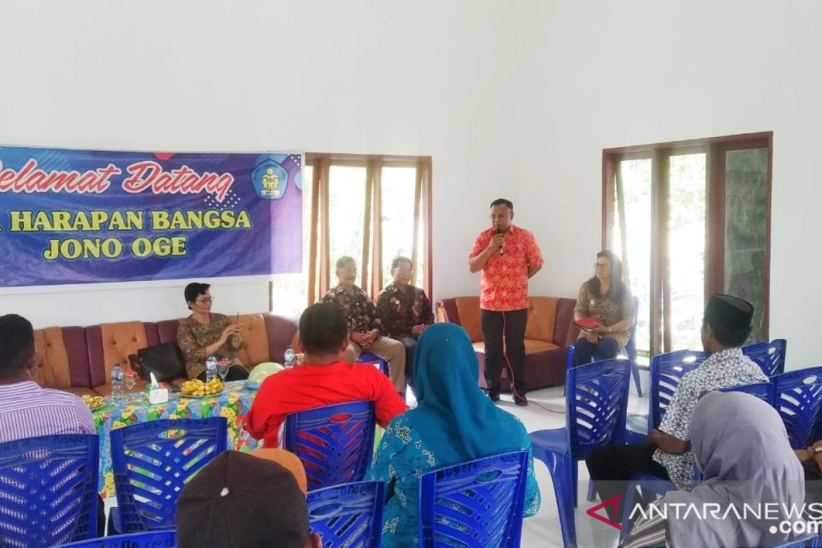 PMI bangun kembali TK Harapan Bangsa yang rusak parah diterjang gempa bumi