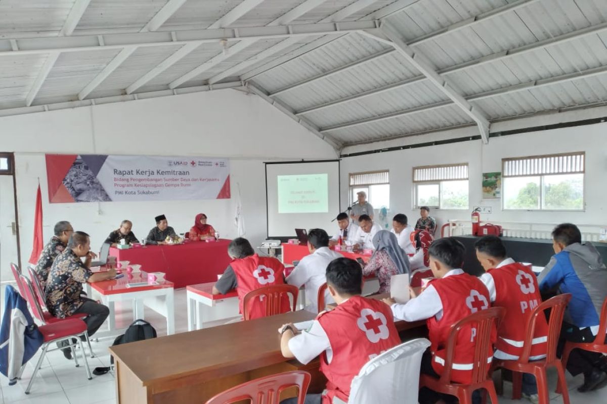 PMI Kota Sukabumi kembangkan kerja sama dalam upaya mitigasi bencana