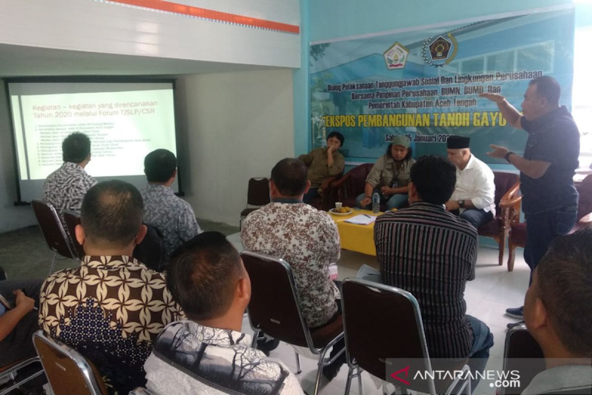 Pemkab Aceh Tengah susun 10 program kegiatan manfaatkan dana CSR