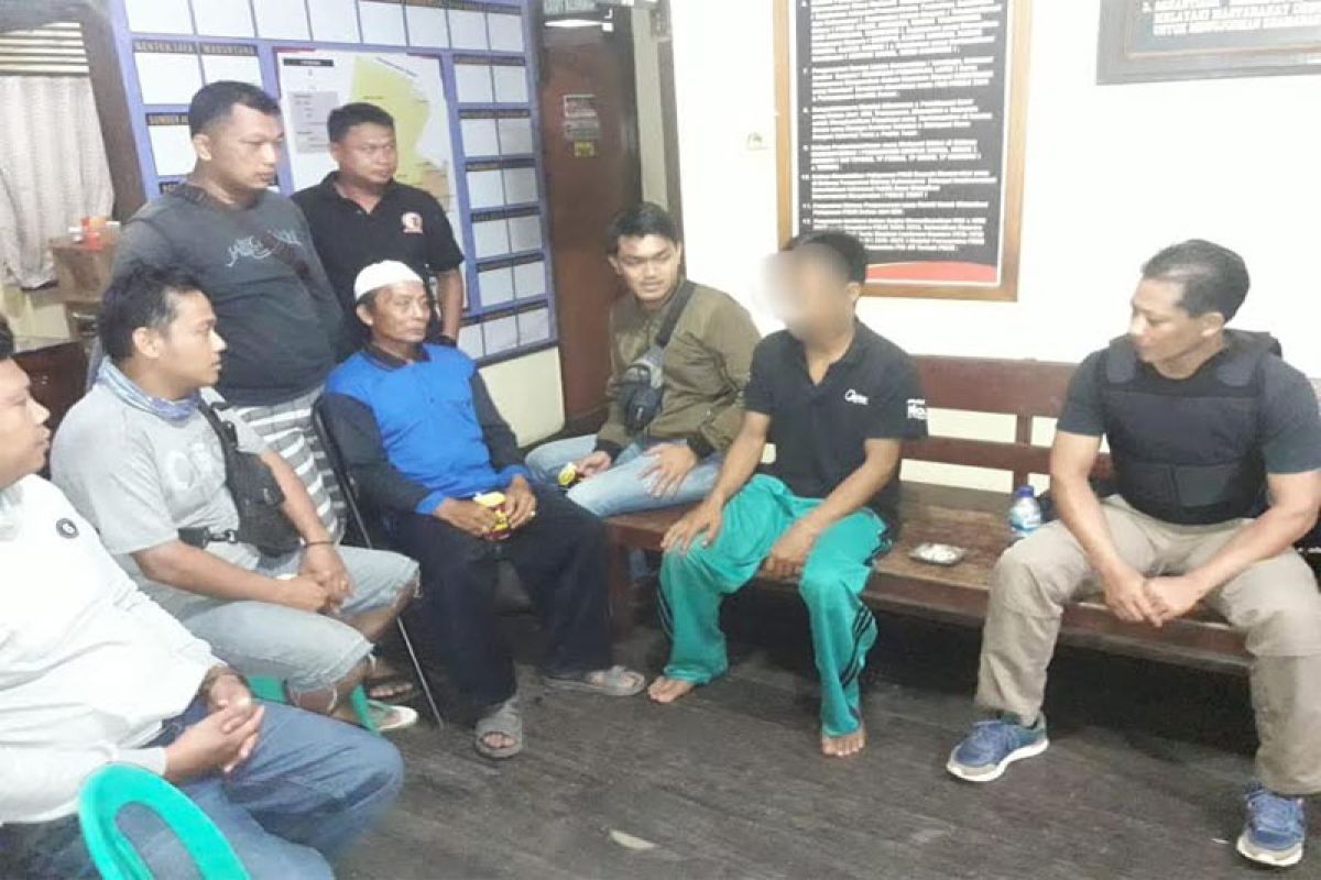 Pelaku pembacok istri di Kapuas ditangkap