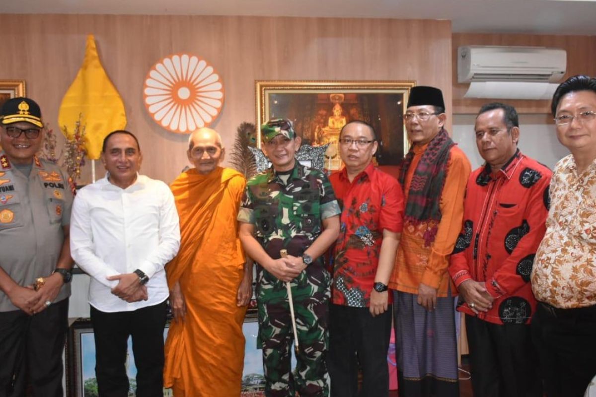Pangdam I/BB: Sinergitas TNI-Polri memberikan rasa aman selama Imlek