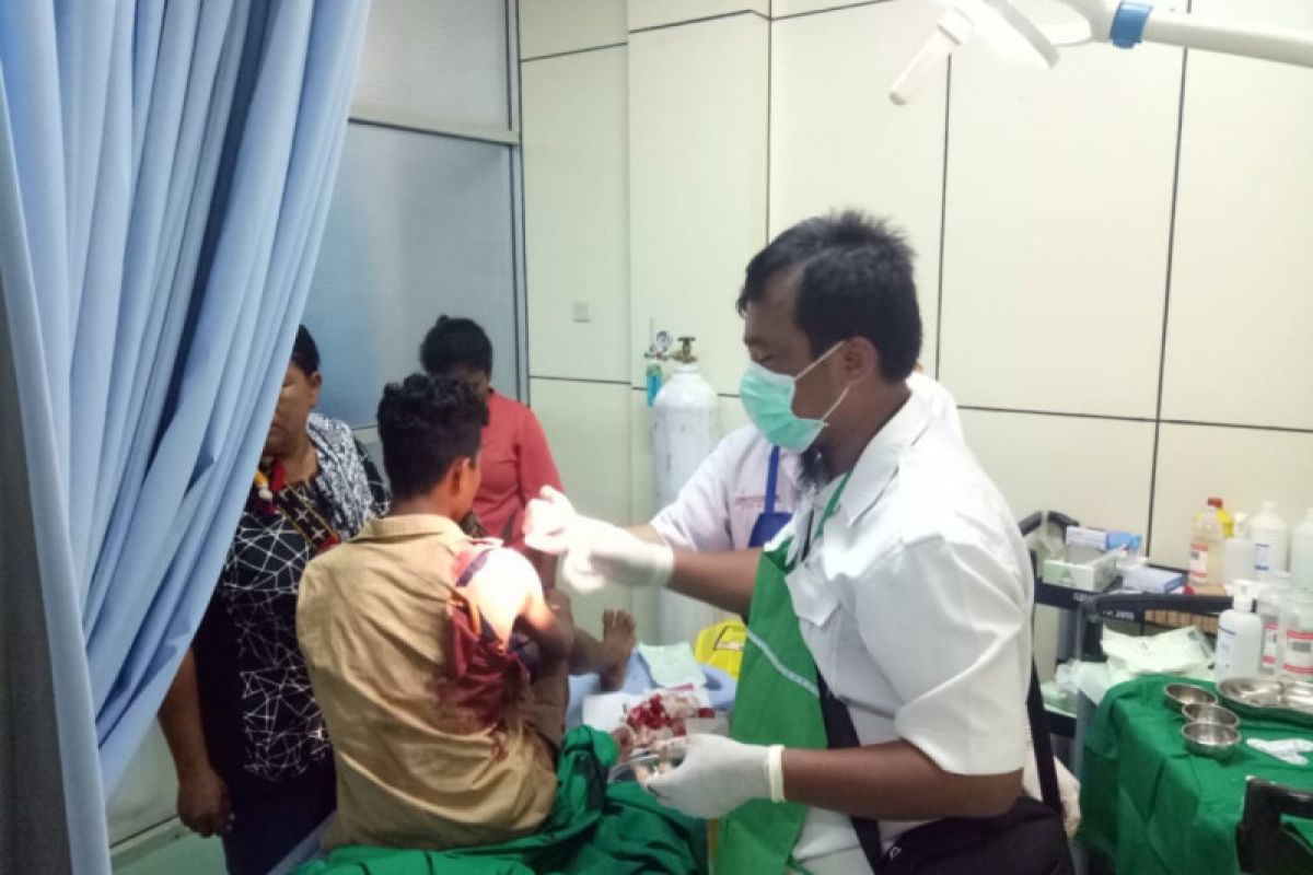 Polsek Jayapura Selatan tangkap pelaku pembacokan di Jalan Pantai Hamadi
