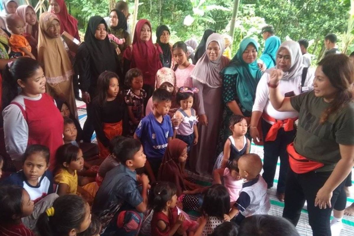 Relawan dari Jakarta bantu pemulihan trauma anak-anak korban banjir