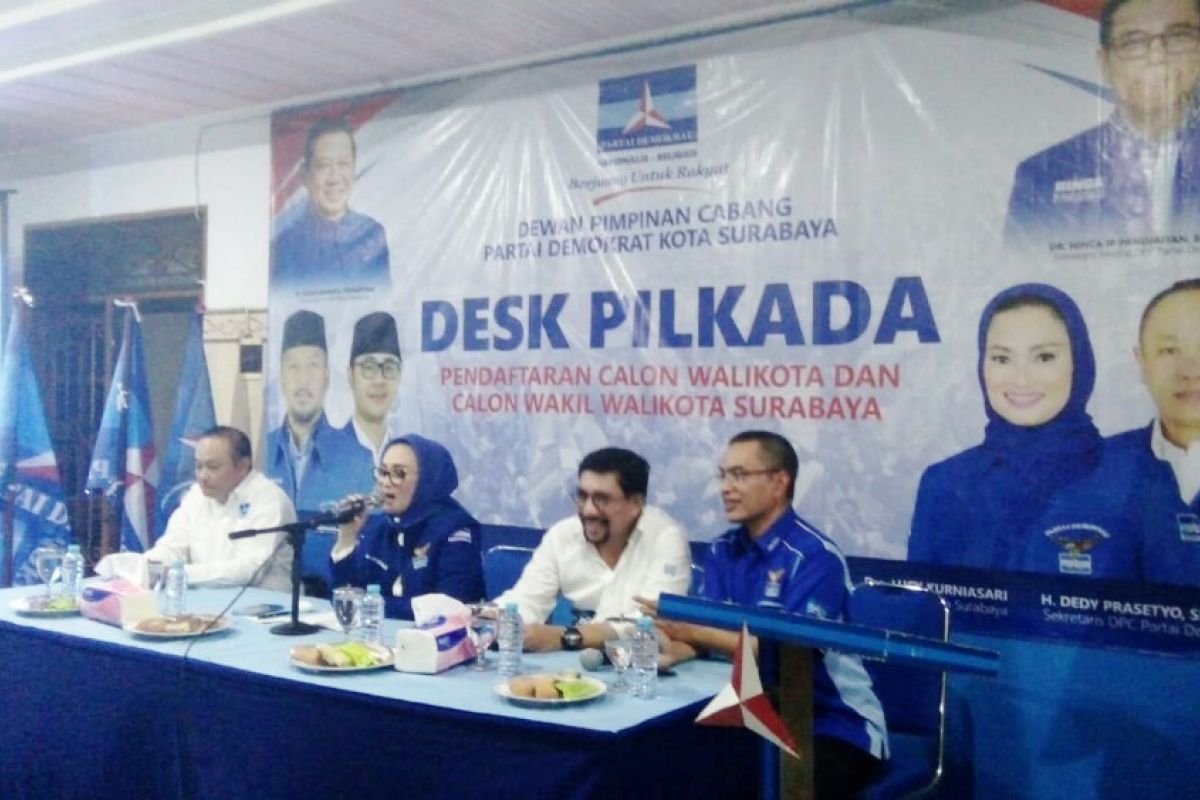 Demokrat pastikan rekomendasi bakal cawali Surabaya untuk Machfud