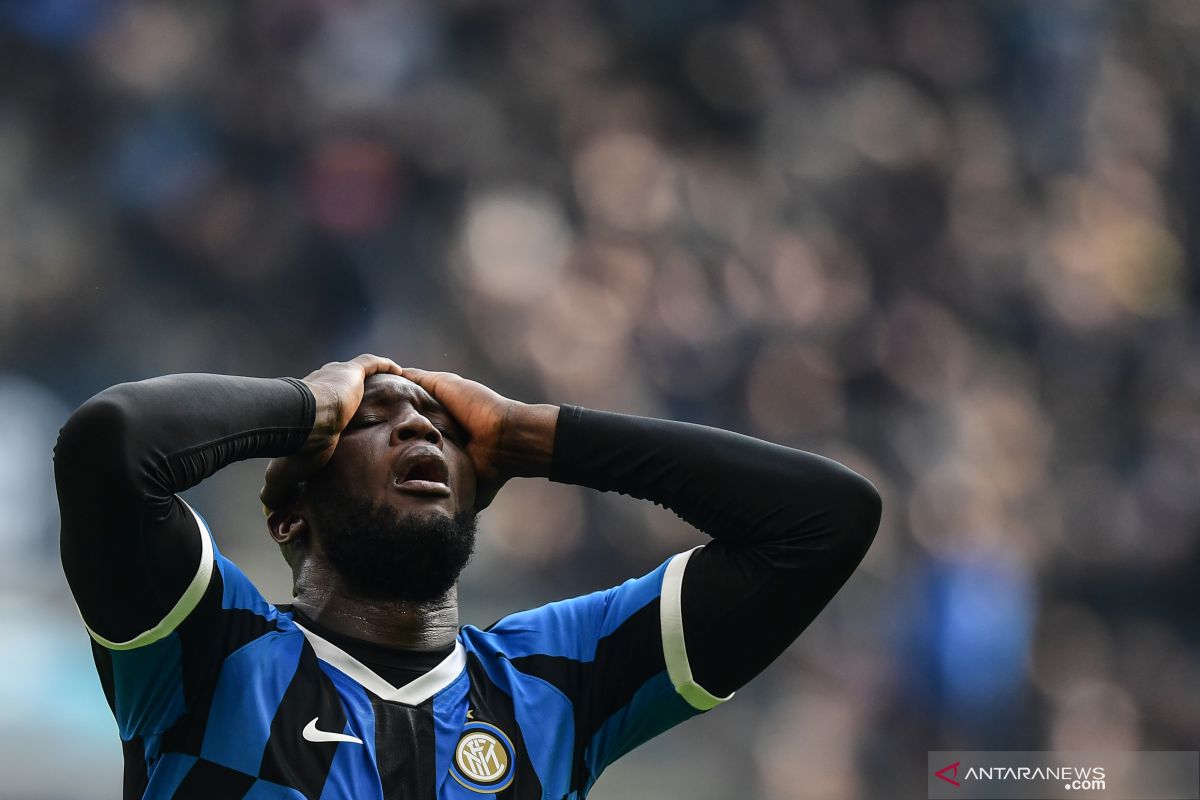 Inter belum lapor ada pemain terkena kasus positif corona, Lukaku ungkap 25 pemain sakit