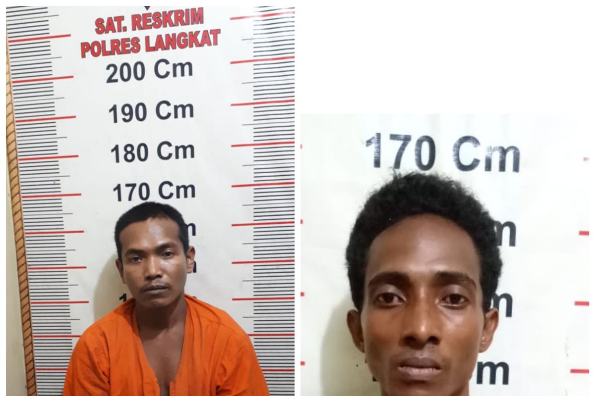Polisi Langkat tangkap pengedar sabu-sabu Hinai dan Gebang