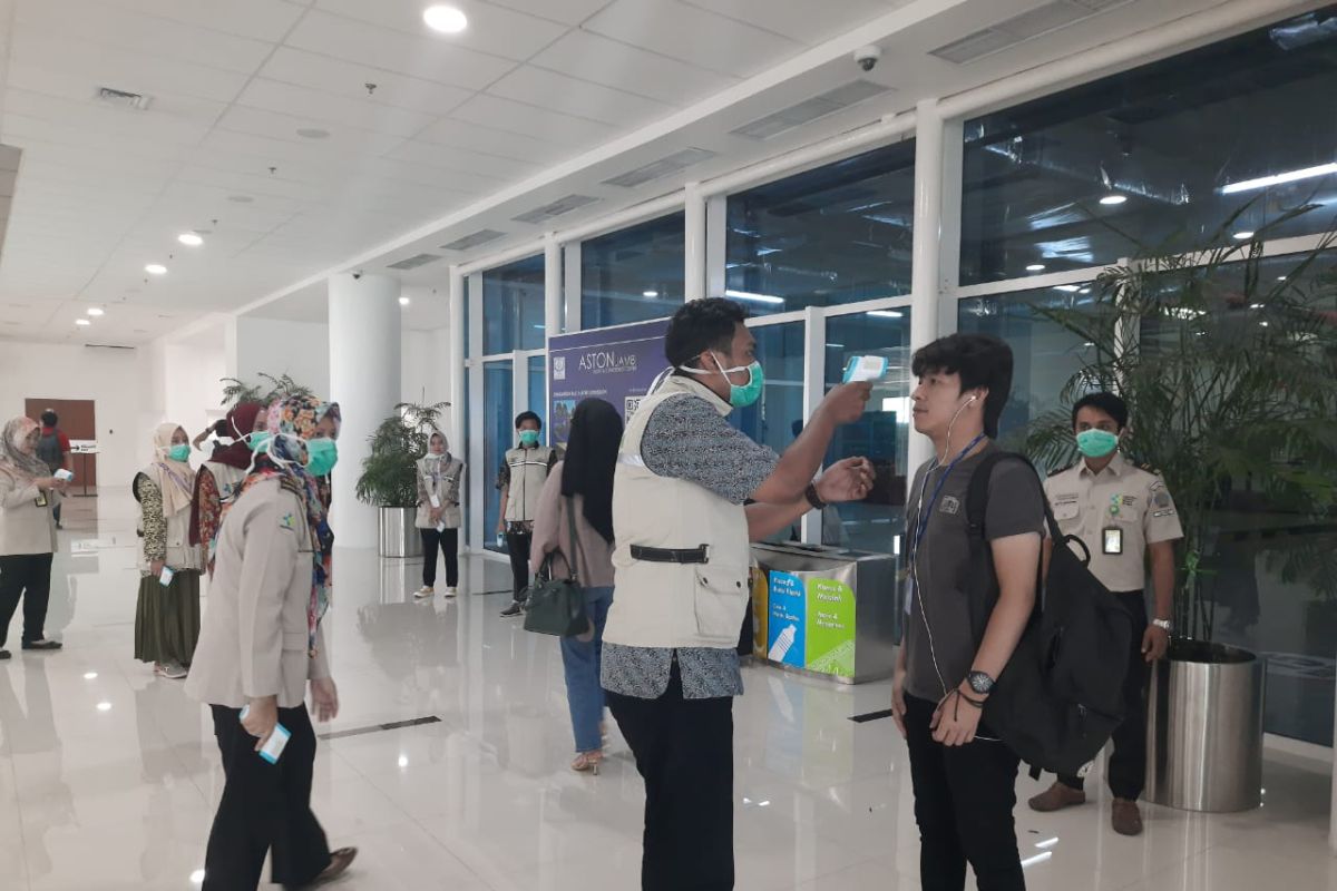 Bandara Jambi lakukan antisipasi masuknya virus corona