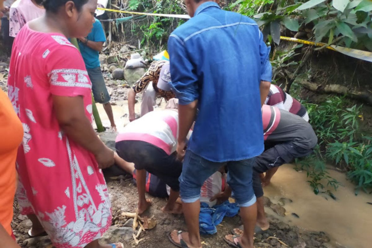 Seorang kakek ditemukan meninggal telungkup di Sungai Oi Rindi Bima