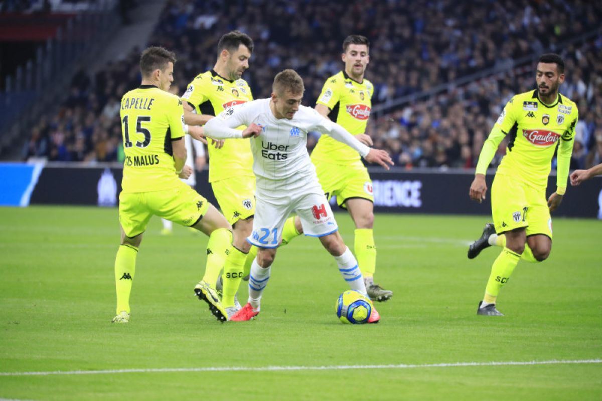 Marseille angka dengan Angers di Liga Prancis