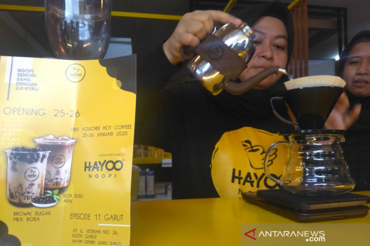 Hayoo Ngopi siap populerkan kopi Garut gula aren ke berbagai kota
