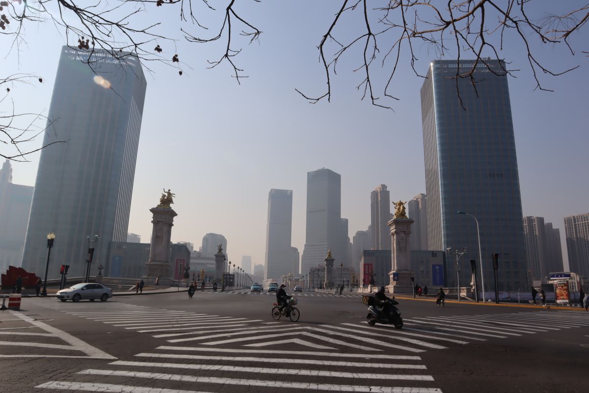 Kota Tianjin diblokade karena wabah virus corona
