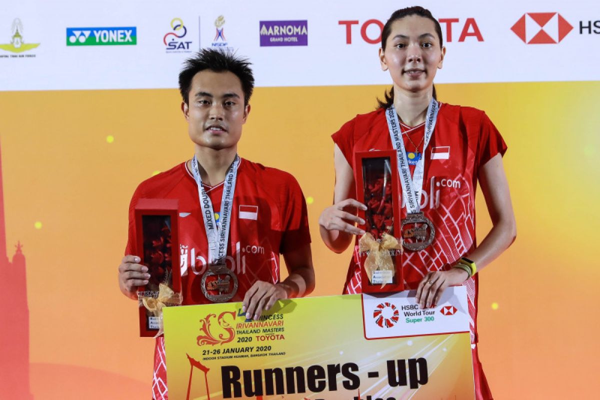 Hafiz/Gloria kurang puas jadi juara dua Thailand Masters 2020