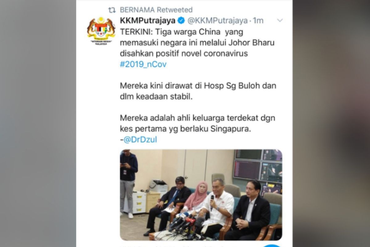 Kaltara harus waspada empat korban Virus Corona Malaysia