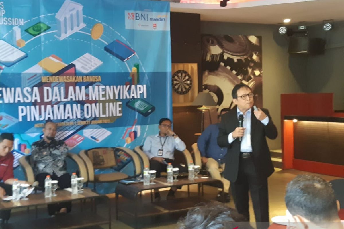 Masyarakat harus bijak memanfaatkan pinjaman online yang menjamur